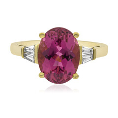 Bague en or et Tourmaline néon du Congo (CIRARI)