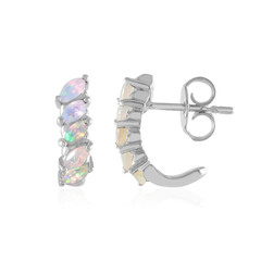 Boucles d'oreilles en argent et Opale Welo