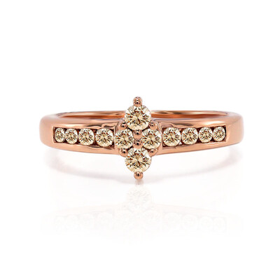 Bague en or et Diamant rose de France SI1 d'Argyle  (Annette)