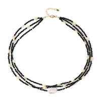 Collier en argent et Perle blanche de culture d'eau douce