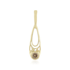 Pendentif en or et Diamant champagne I2 (Ornaments by de Melo)
