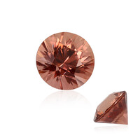  Zircon cognac 3,572 ct (gemme et boîte de collection)