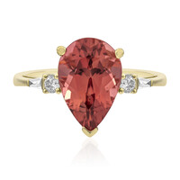 Bague en or et Tourmaline néon du Congo (CIRARI)