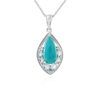 Collier en argent et Turquoise Sleeping Beauty