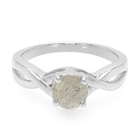 Bague en argent et Spectrolite