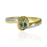 Bague en or et Diaspore à couleur changeante (Tenner Diniz)