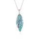Collier en argent et Zircon (Adela Silber)