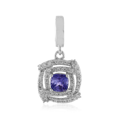 Pendentif en argent et Tanzanite