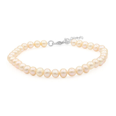 Bracelet en argent et Perle de culture d'eau douce (TPC)