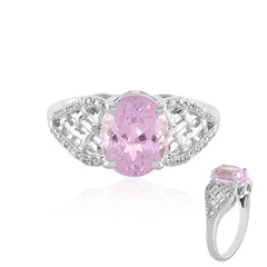 Bague en argent et Kunzite