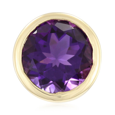 Pendentif en or et Améthyste de Sibérie (MONOSONO COLLECTION)