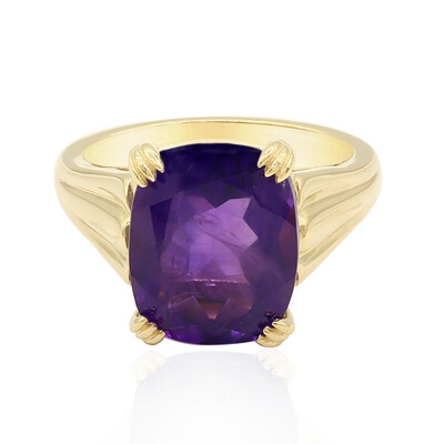 Bague en argent et Améthyste de Zambie