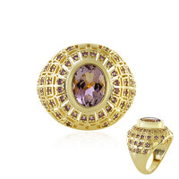 Bague en argent et Amétrine