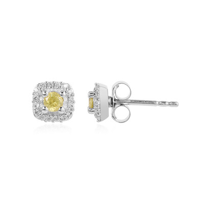 Boucles d'oreilles en argent et Sphène