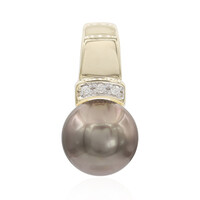 Pendentif en or et Perle de culture de Tahiti (TPC)