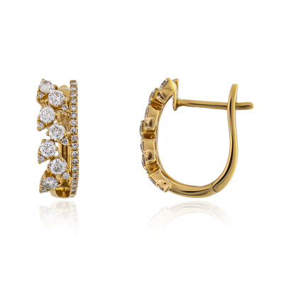 Boucles d'oreilles en or et Diamant I1 (H) (de Melo)