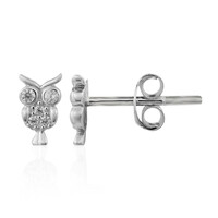 Boucles d'oreilles en argent et Zircon