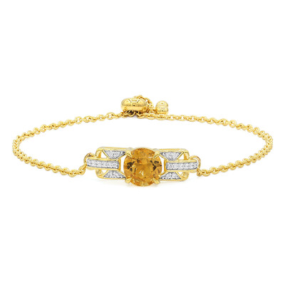 Bracelet en argent et Citrine (Remy Rotenier)