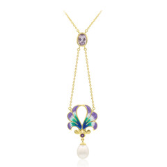 Collier en argent et Perle de culture d'eau douce