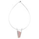 Collier en argent et Agate dentelle