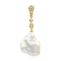 Pendentif en argent et Perle de culture d'eau douce (TPC)