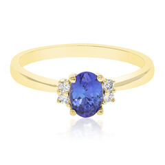 Bague en or et Tanzanite AAA (CIRARI)