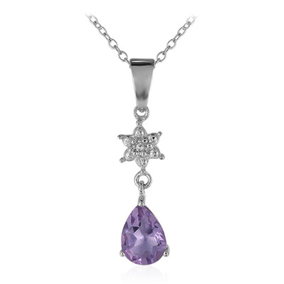 Collier en argent et Améthyste