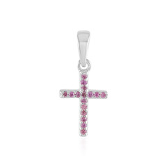 Pendentif en argent et Grenat Rhodolite