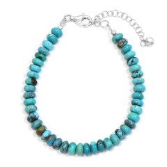 Bracelet en argent et Turquoise arizona