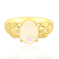 Bague en argent et Opale Welo