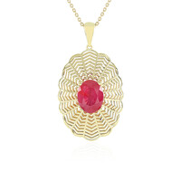 Collier en or et Rubis de Madagascar (Ornaments by de Melo)