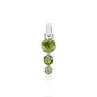 Pendentif en argent et Péridot