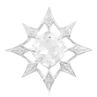 Pendentif en argent et Quartz Princier