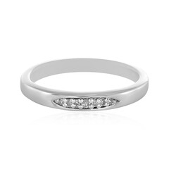 Bague en argent et Diamant I4 (J)