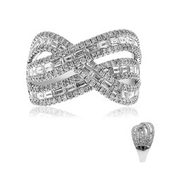 Bague en or et Diamant SI2 (H) (CIRARI)