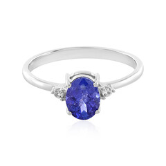 Bague en argent et Tanzanite