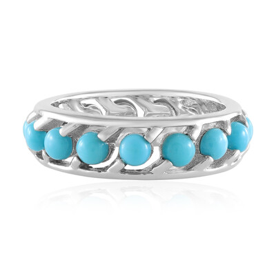 Bague en argent et Turquoise Sleeping Beauty