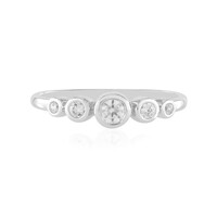 Bague en argent et Zircon (de Melo)