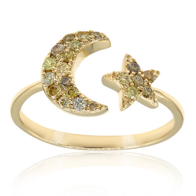 Bague en or et Diamant fancy SI2 (CIRARI)