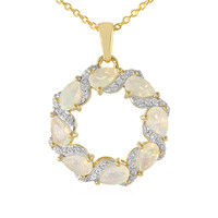 Collier en argent et Opale Welo