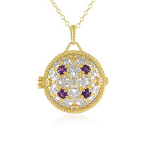 Collier en argent et Améthyste (Gems en Vogue)