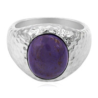 Bague en argent et Jade pourpre de Turquie