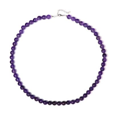 Collier en argent et Améthyste