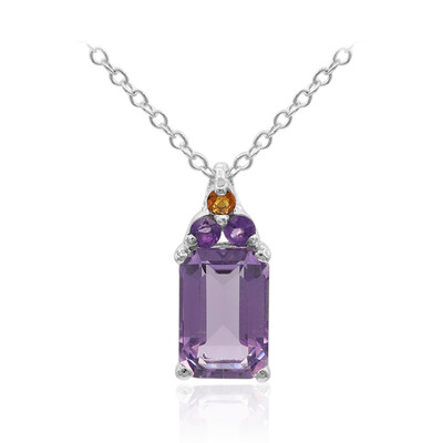 Collier en argent et Améthyste