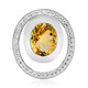 Pendentif en argent et Citrine (MONOSONO COLLECTION)
