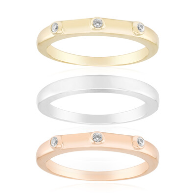 Bague en argent et Zircon