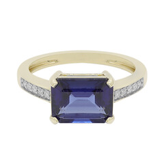 Bague en or et Kyanite
