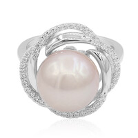 Bague en argent et Perle Ming (TPC)
