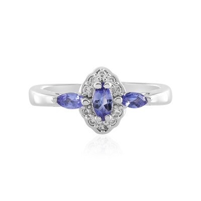 Bague en argent et Tanzanite