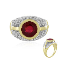 Bague en or et Rubis de Madagascar (de Melo)